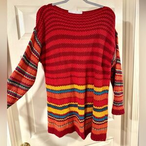 The Limited Cotton Striped Sweater